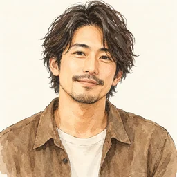 著者アイコン（AI生成イラスト）